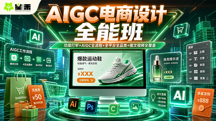 AIGC电商设计全能班